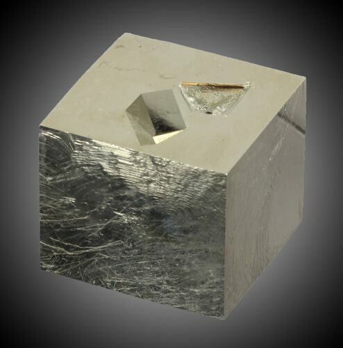 Wide Pyrite Cube - Navajun, Spain #31001
